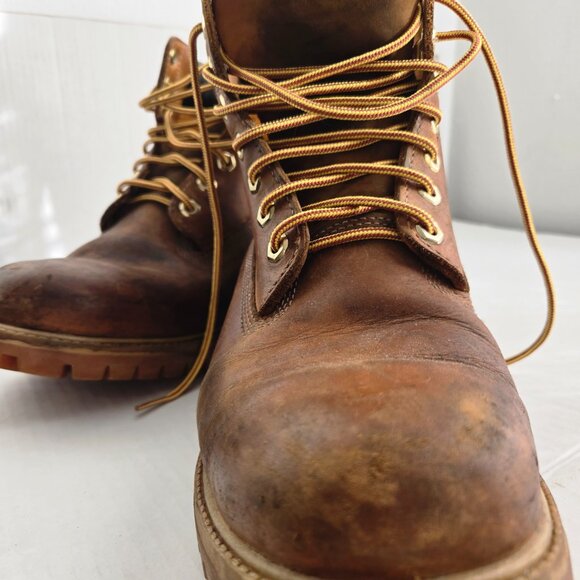Premium Timberland Leather Boots – Waterproof – Rugged Workwear Style – Men - Picture 9 of 11